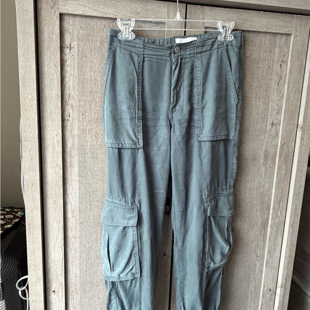 Dear John woman’s Cargo Pants - Slate Blue Green